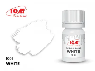 Farba akrylowa - White / 12ml