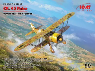 Włoski myśliwiec CR. 42 Falco