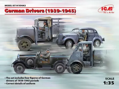 Niemieccy kierowcy (4 figurki)