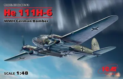 Niemiecki bombowiec Heinkel He 111H-6
