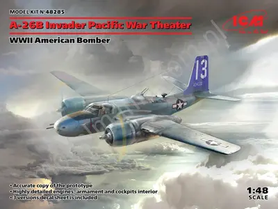 Amerykański lekki bombowiec A-26В Invader, wojna na Pacyfiku