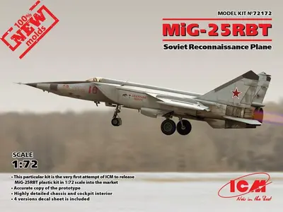 Sowiecki samolot rozpoznawczy MiG-25