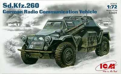 Niemiecki wóz radiowy Sdkfz 260