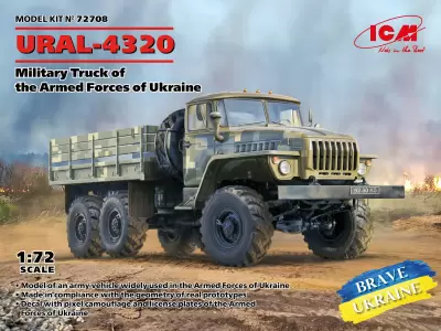 Ukraińska ciężarówka URAL 4320
