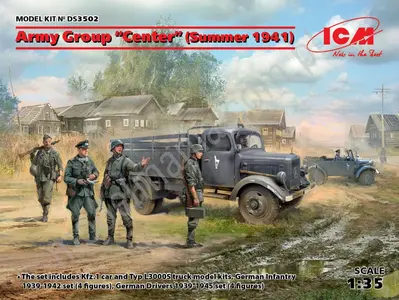 Zestaw Grupa Armii "Środek", lato 1941 (L3000S, Kfz 1)