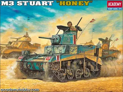 Amerykański czołg lekki M3 Stuart Honey