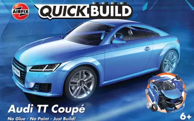 Audi TT Coupe niebieski (seria Quickbuild)