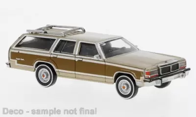 Ford LTD Country Squire 1979, złoty