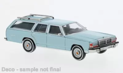 Ford LTD Country Squire 1979, jasnoniebieski