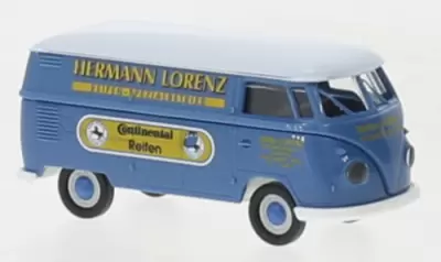 VW T1b box specjalny model Norymberga Targi Zabawek 1960, opony Lorenz,
