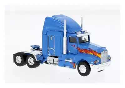 Kenworth T 600 Flames, niebieski