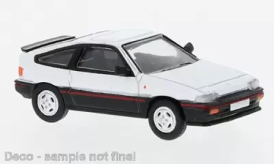 Honda CRX biało-czarny, 1983