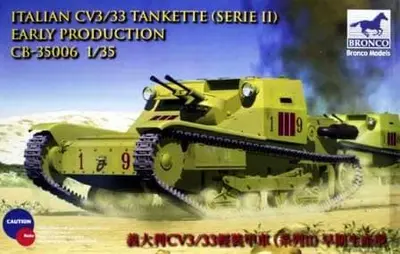 Włoska tankietka CV L3/33 serie II