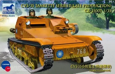 Włoska tankietka CV L3/35 Seria II