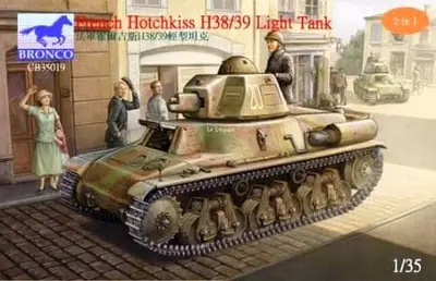 Francuski czołg lekki Hotchkiss H38/39