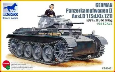 Niemiecki czołg lekki PzKpfW II Ausf. D1