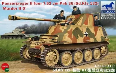 Niemiecki niszczyciel czołgów Sdkfz 132 Marder IID