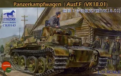 Niemiecki czołg lekki Pzkpfw I F (Vk 18.01)