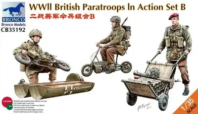 Brytyjscy spadochroniarze w akcji