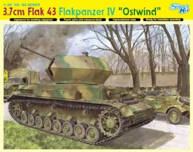 Niemiecki czołg przeciwlotniczy 3,7cm Flakpanzer IV Ostwind