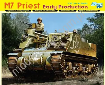 Amerykańskie działo samobieżne M7 Priest, wczesny