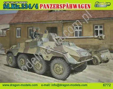 Niemiecki samochód pancerny SdKfz 234/4