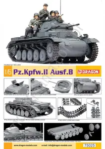 Niemiecki czołg lekki PZ.KPFW.II AUSF.B