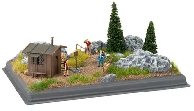 Mini diorama gór