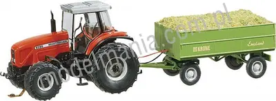 Traktor MF z przyczepą (Car System)