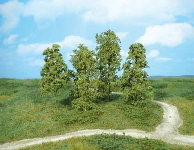Drzewa liściaste, średnia zieleń / 12szt.