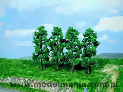 Drzewo liściaste 11cm (Seria Super Artline) / 4szt.