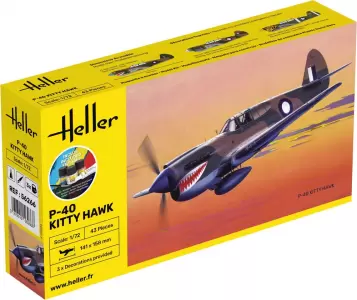 P-40 Kitty Hawk (z farbami)