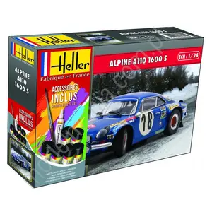 Samochód Alpine A110, zestaw z farbami
