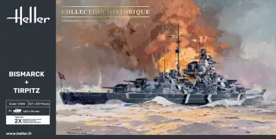 Niemieckie pancerniki Bismarck + Tirpitz