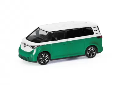 Volkswagen (VW) ID. Buzz w Candy White/Bay Leaf Green Metallic