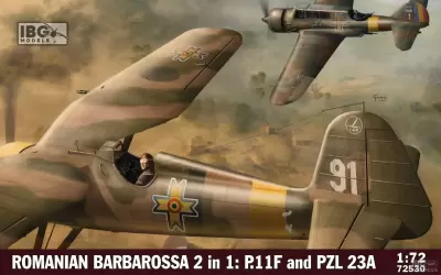 Rumuński bombowiec PZL23A i myśliwiec PZL P.11F, Barbarossa 1941