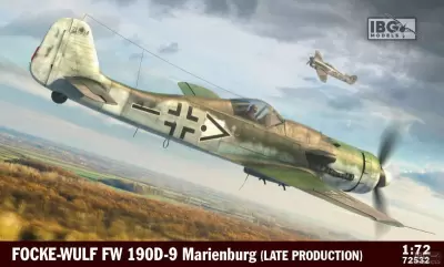 Niemiecki myśliwiec FW-190 D-9 Marienburg