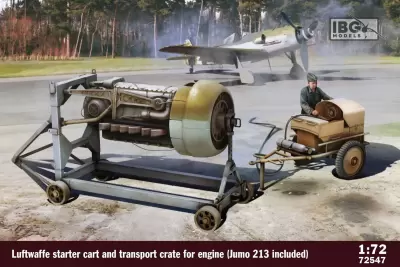 Silnik Jumo 213, wózek transportowy i starter, Luftwaffe
