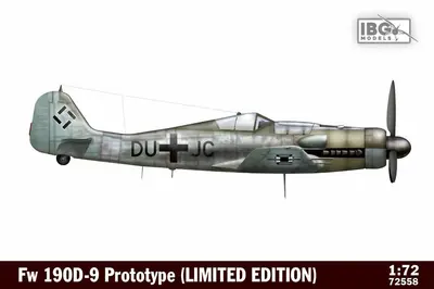Niemiecki myśliwiec Focke-Wulf FW-190 D-9 prototyp