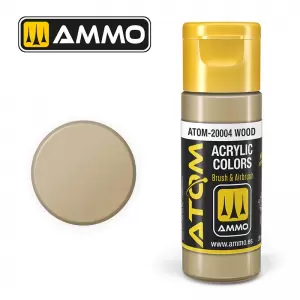 Farba akrylowa 20 ml ATOM COLOR: Wood