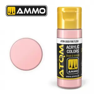 Farba akrylowa 20 ml ATOM COLOR: Pink Flesh