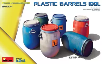 Plastikowe beczki 100 L