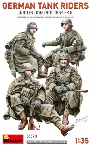 Niemieccy czołgiści, mundur zimowy 1944-45