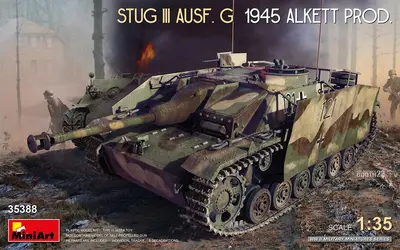 Niemieckie działo szturmowe Sturmgeschutz (StuG) III Ausf G 1945 Alkett
