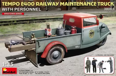 Tempo E400 Railway Maintenance Truck