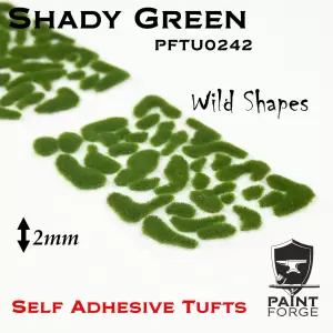 Kępy traw - Shady Green 2mm Seria WILD