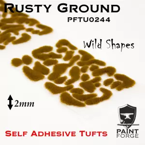 Kępy traw - Rusty Ground 2mm Seria WILD