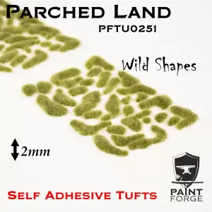 Kępy traw - Parched Land 2mm Seria WILD