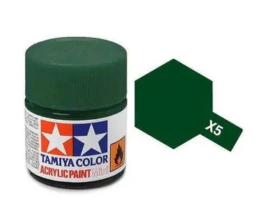 Farba akrylowa - X-5 Green gloss / 10ml