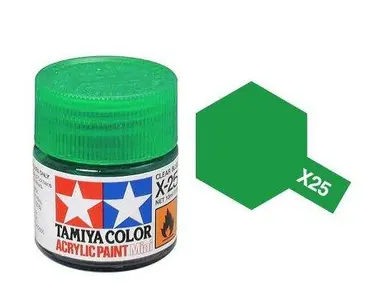 Farba akrylowa - X-25 Clear Green/ 23ml